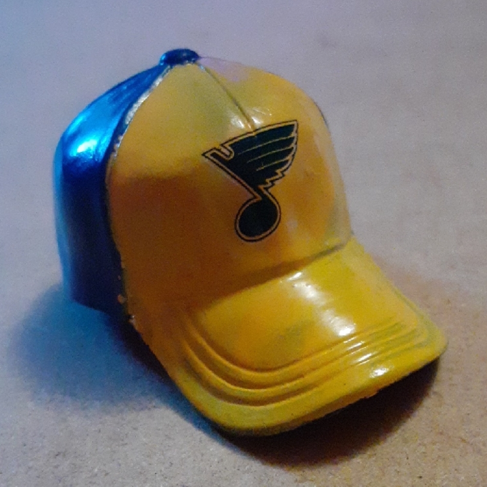 St. Louis Yellow and Blue Mini Cap with Logo
